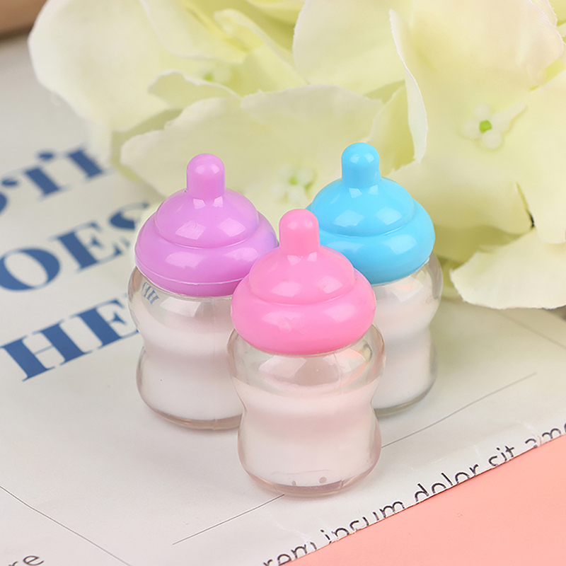 3PCS Dollhouse Baby Bottle Acc - đánh giá và giá Resin Art Baby