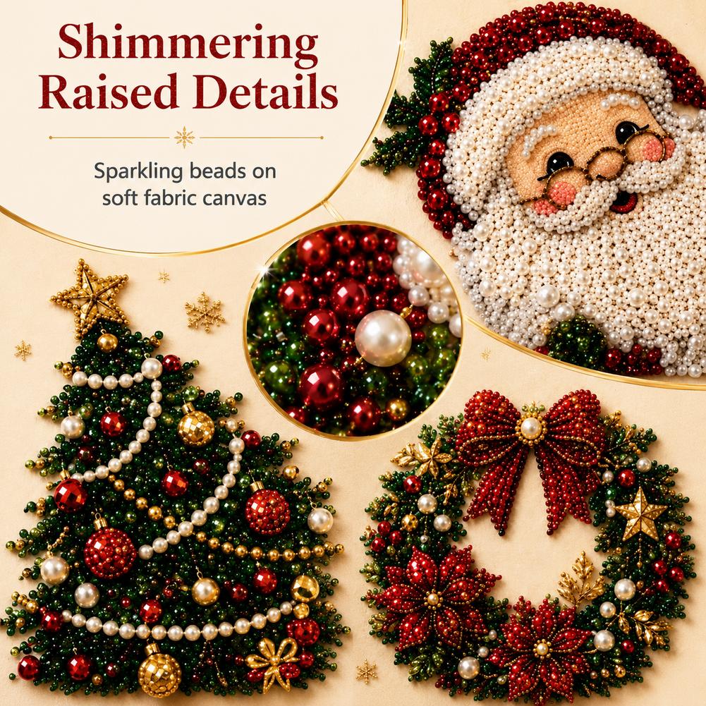 Christmas Santa Claus Pearl Ar - đánh giá và giá Resin Art Work