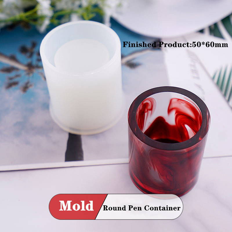 Tự Làm Bút Tròn Đựng Gạt Tàn K - đánh giá và giá Resin Art Equipment