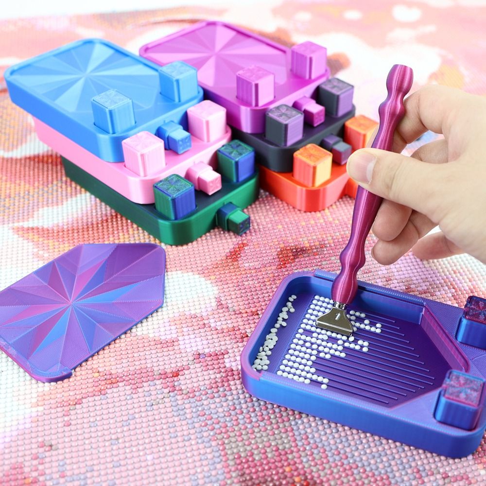 DIY Craft Diamond Painting Tra - đánh giá và giá Resin Art Case