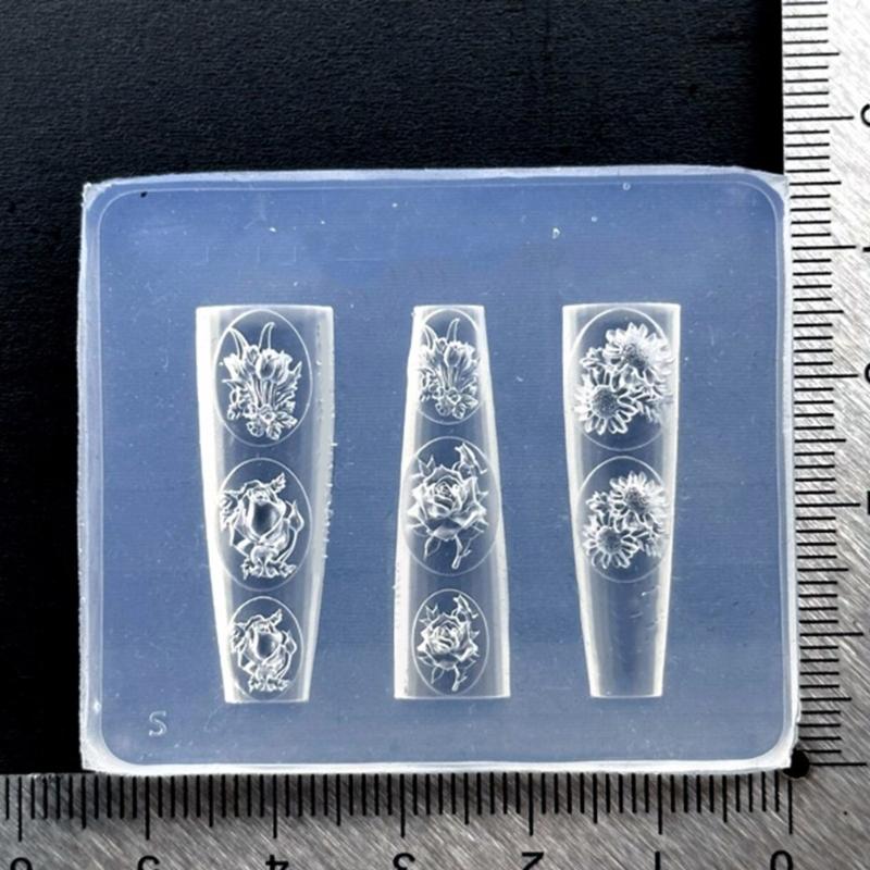 31BB Dập Nổi Silicone Móng Tay - đánh giá và giá Resin Art Equipment