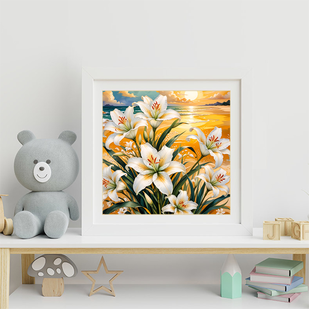 Evershine Lily Diamond Paintin - đánh giá và giá Resin Art Wallpaper